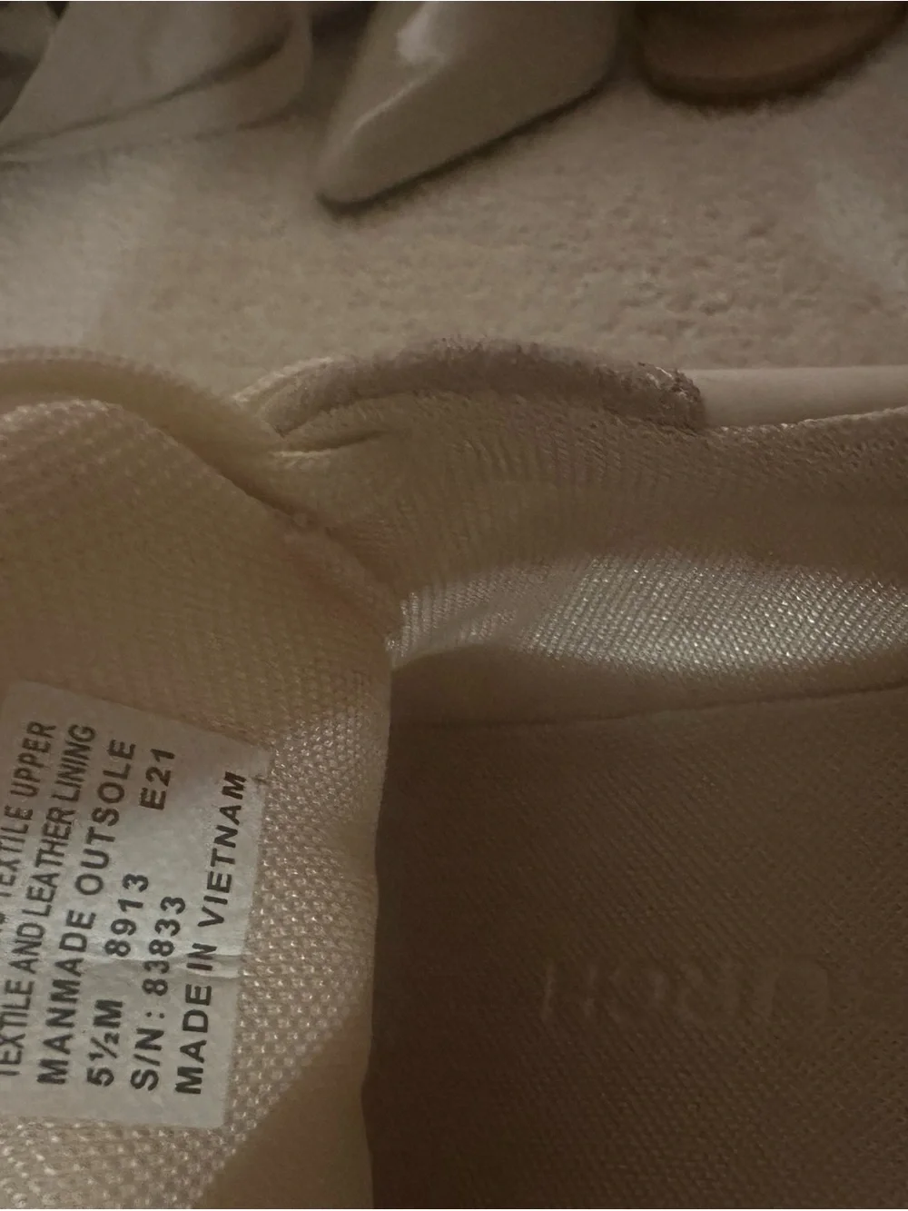 Tory Burch Cream and Beige Women's Sneakers